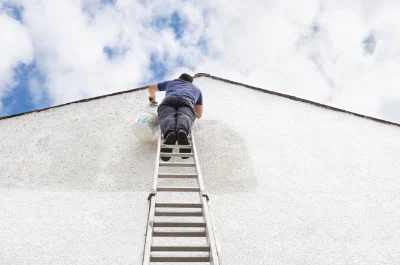 Peinture extérieure à Fatines — façades et ravalement